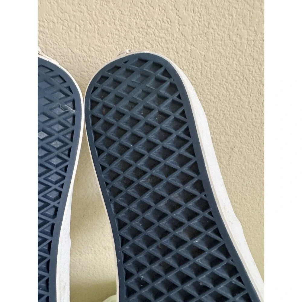 VANS Classic Men's Blue/White Canvas Lace-Up Sneakers size 13